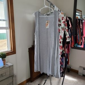 Ribbed Sleeveless Taho Vest